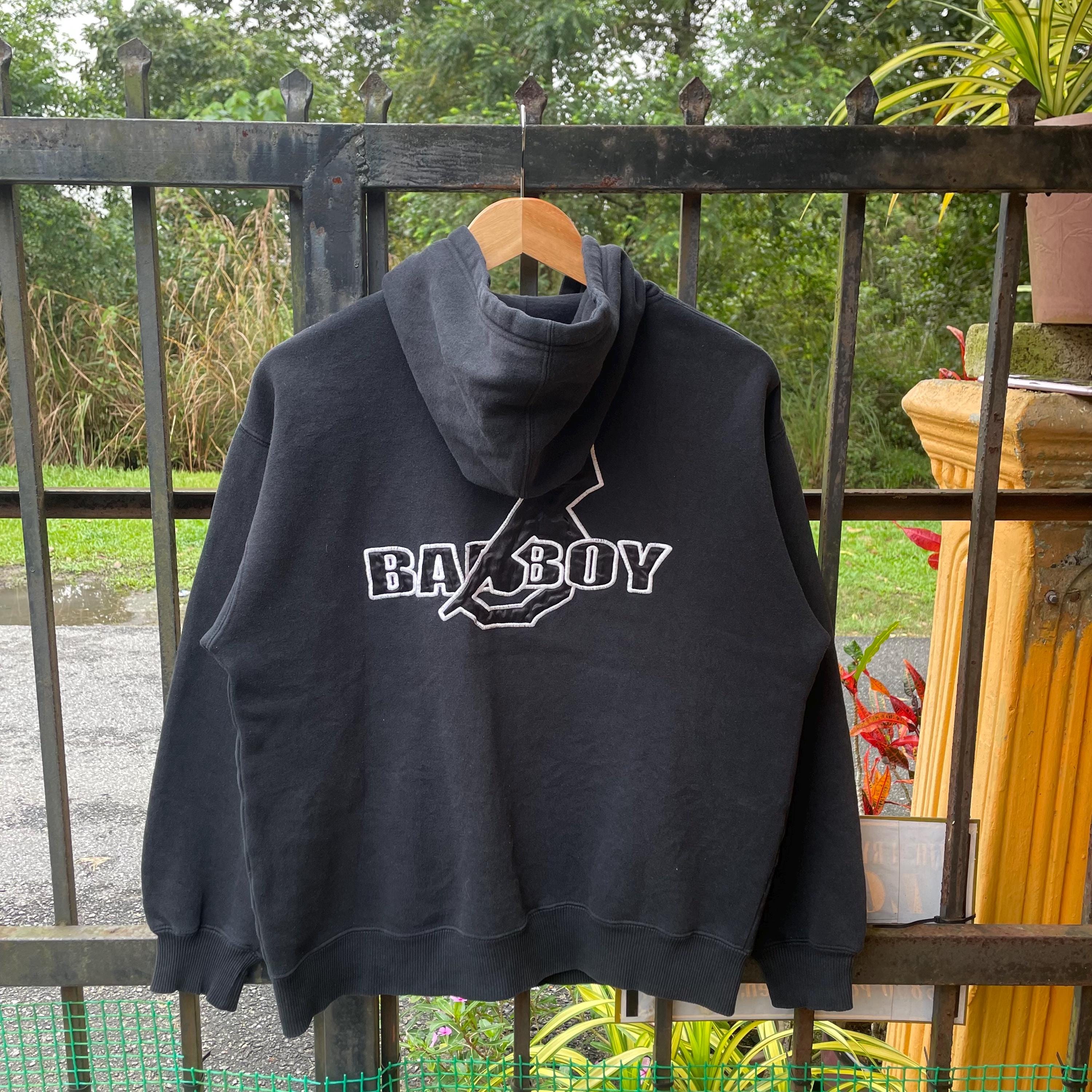 Vintage Bad Boy Embroidered Big Logo Spellout Bad Boy Skateboard 