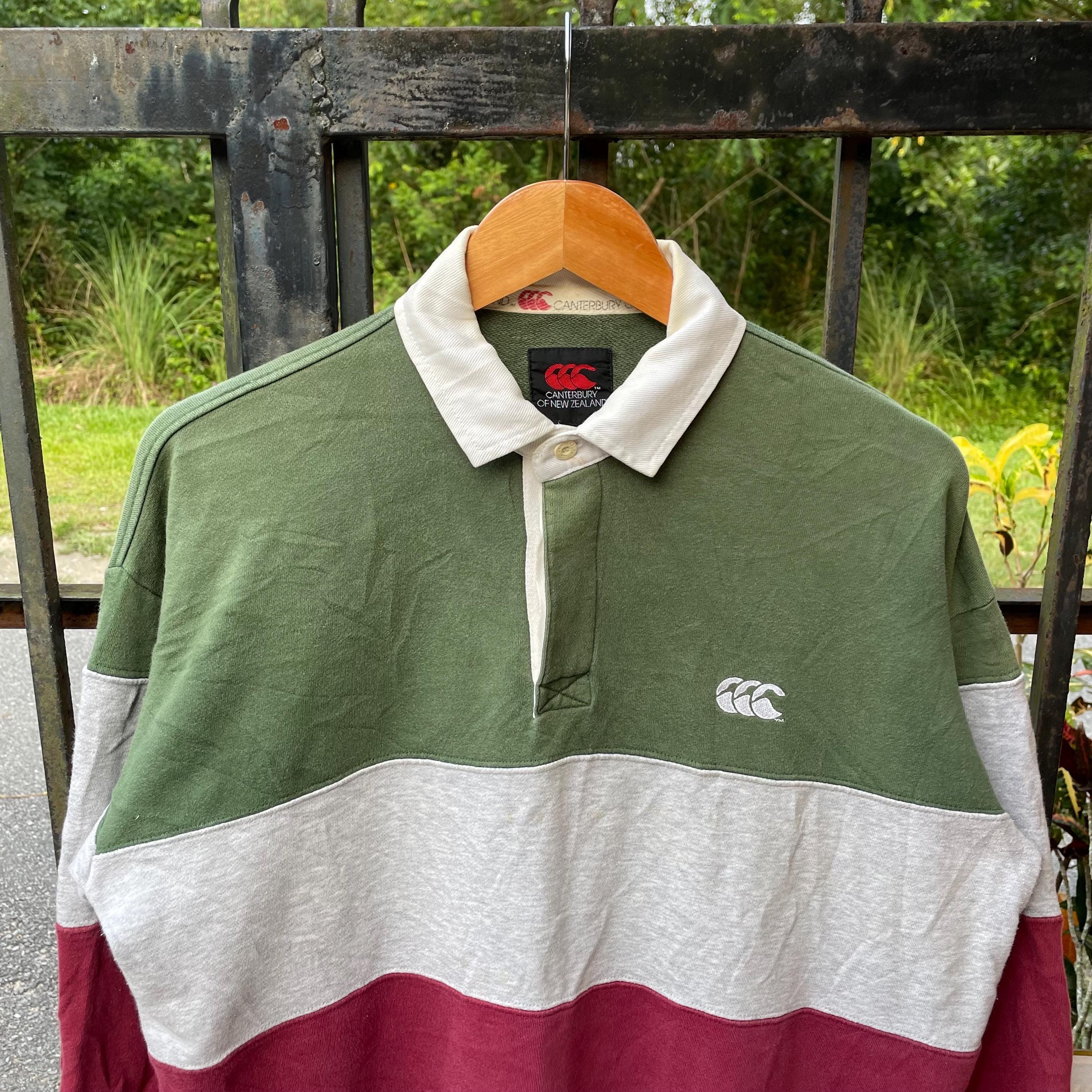 Vintage Canterbury of New Zealand Embroidered Small Logo Tricolour