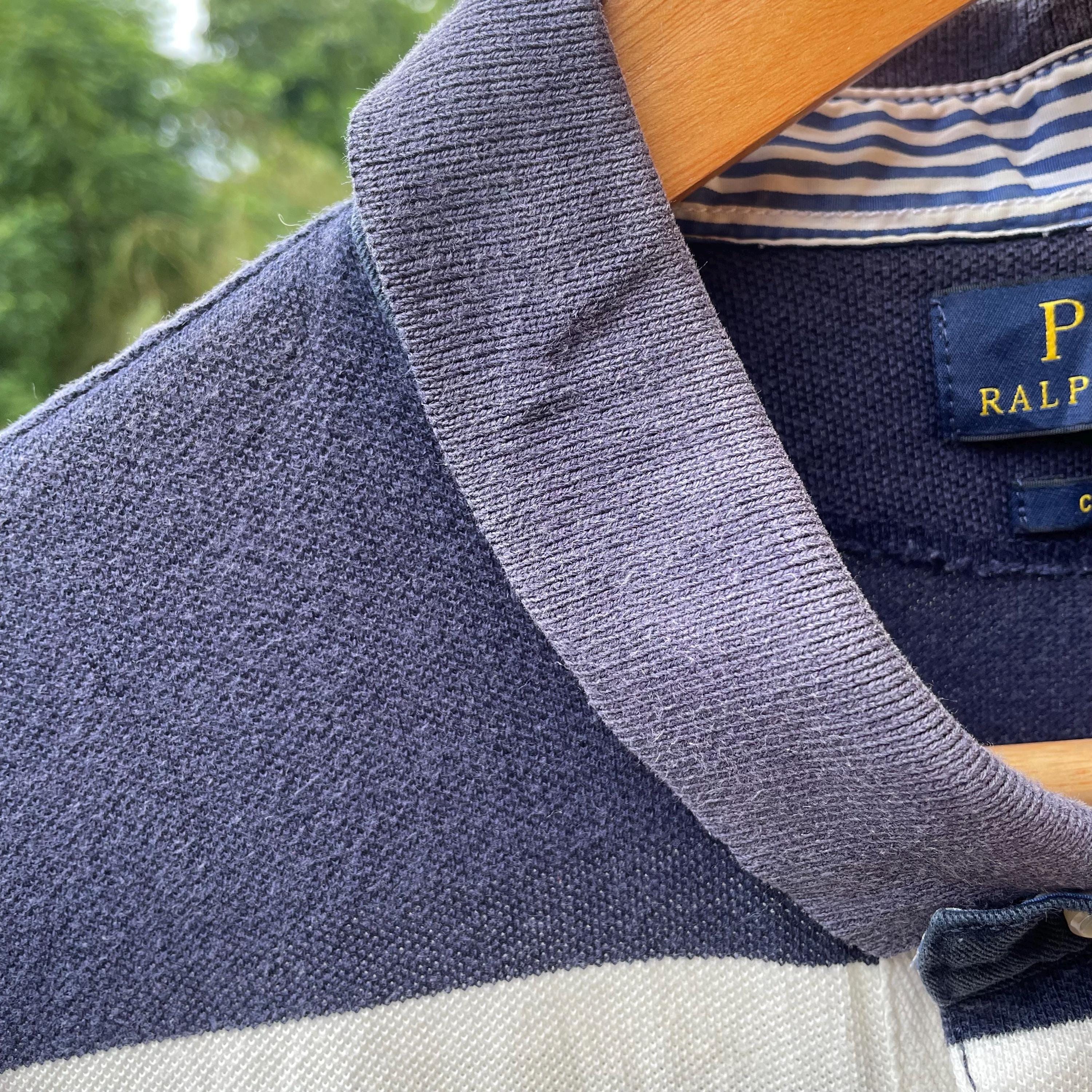 トップス Vintage polo Ralph Lauren Polo Sport Ralph Lauren Striped Polo Shirt Large VTG 90s