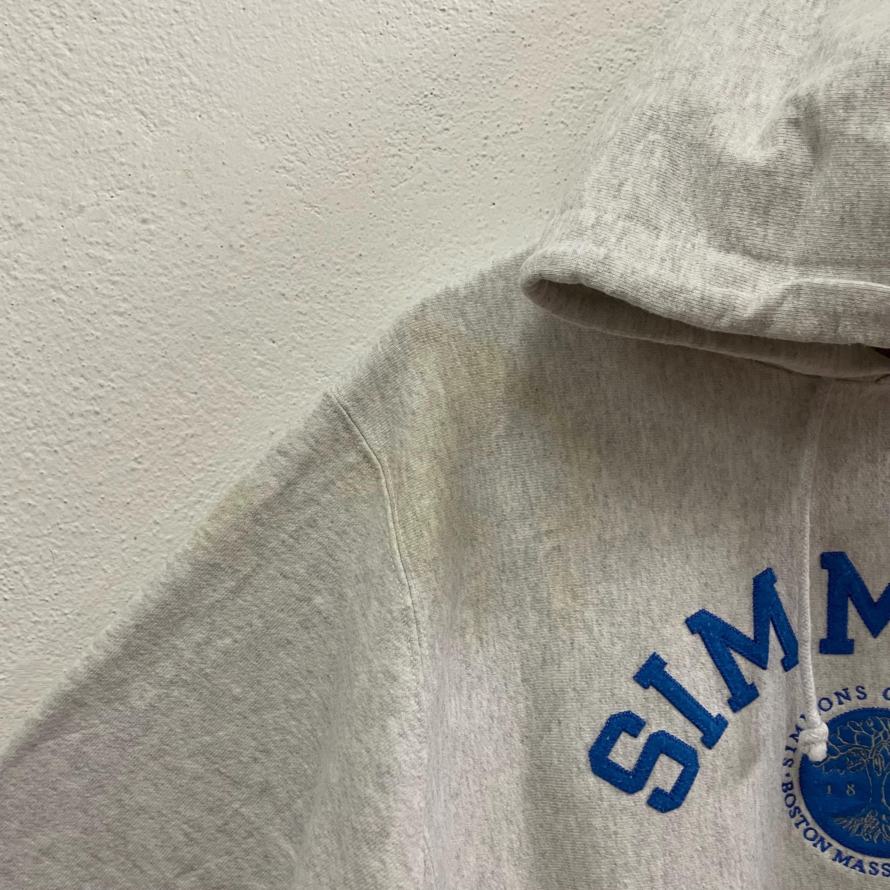 Vintage Champion Reverse Weave Simmons College Big Logo Design 