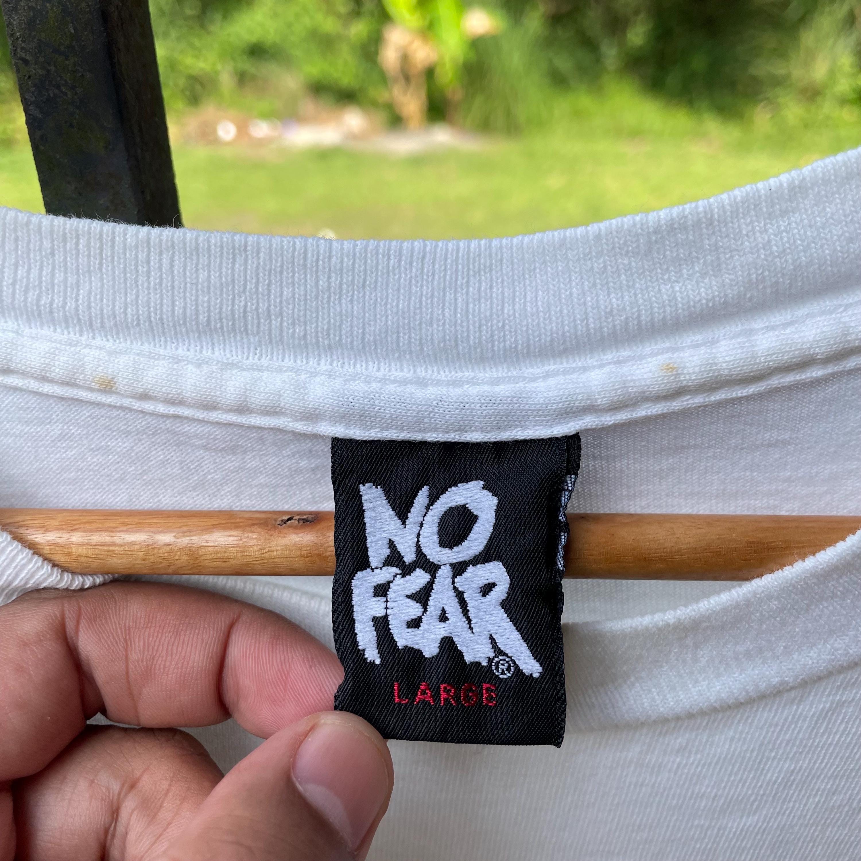 Vintage 90s No Fear Big Inspiration Word Spellout / No Fear