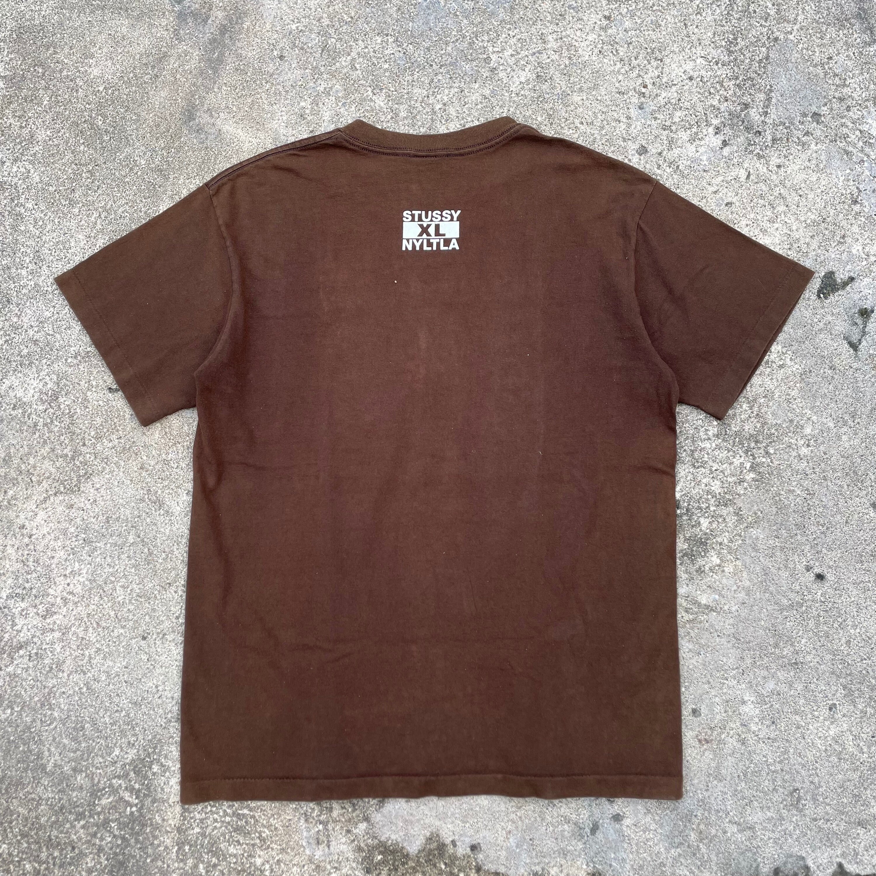 うのにもお得な Vintage Faded Sun Stitch Single Logo Xl Livin Nyltla Stussy トップス