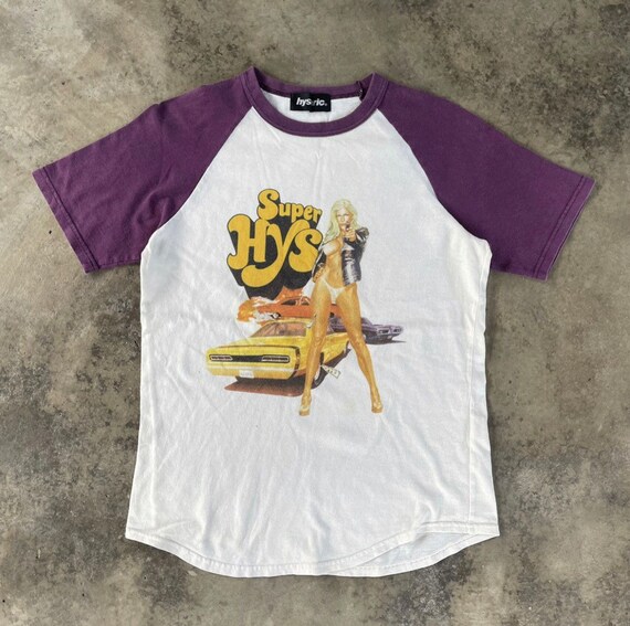 90s hysteric glamour girl raglan shirt