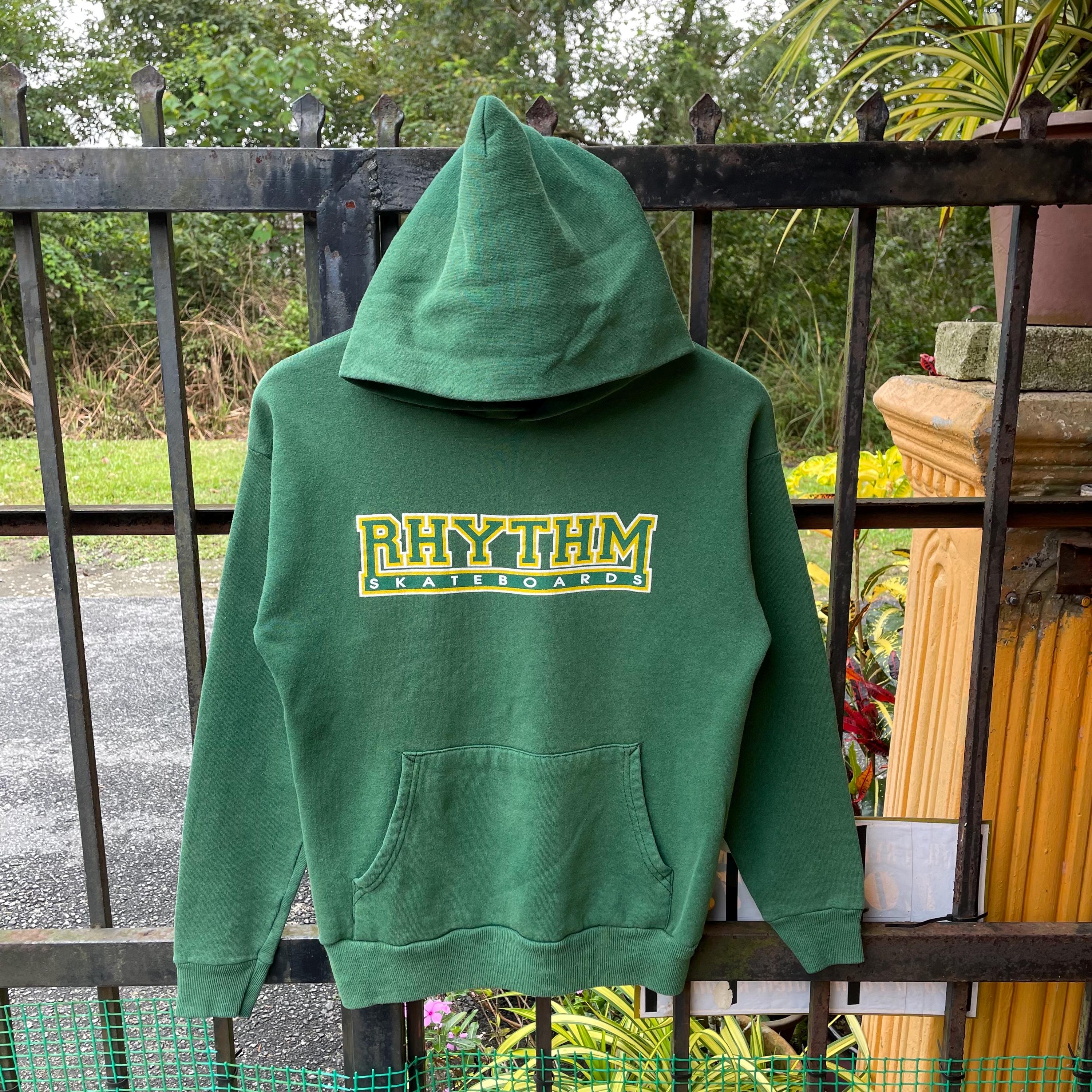 Vintage 90s Rhythm Skateboards Big Logo Design Rhytm Streetwear