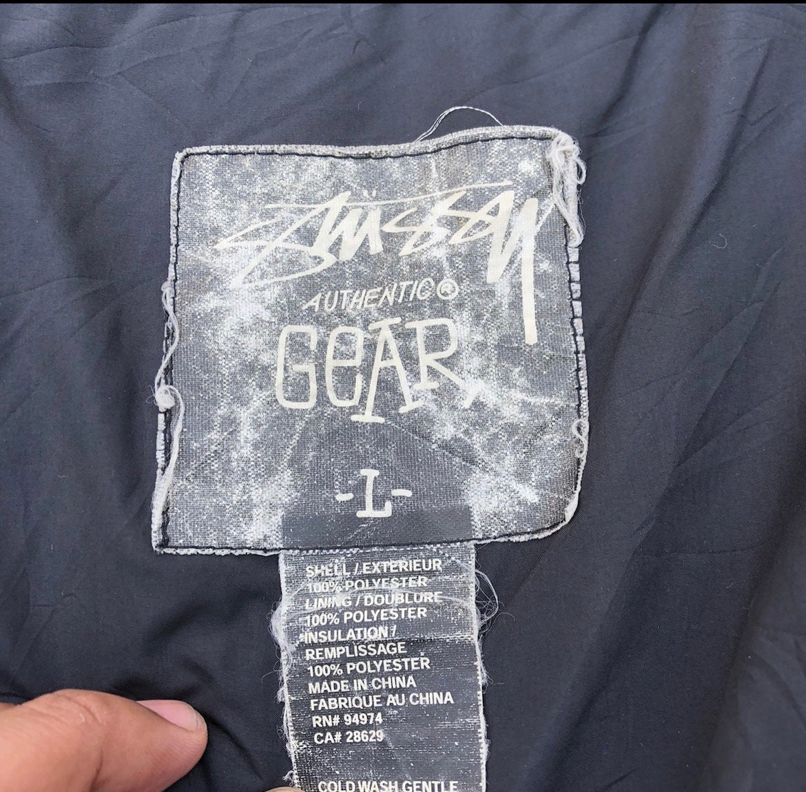 Vintage Stussy Thermolite Survival Expidition Active Gear