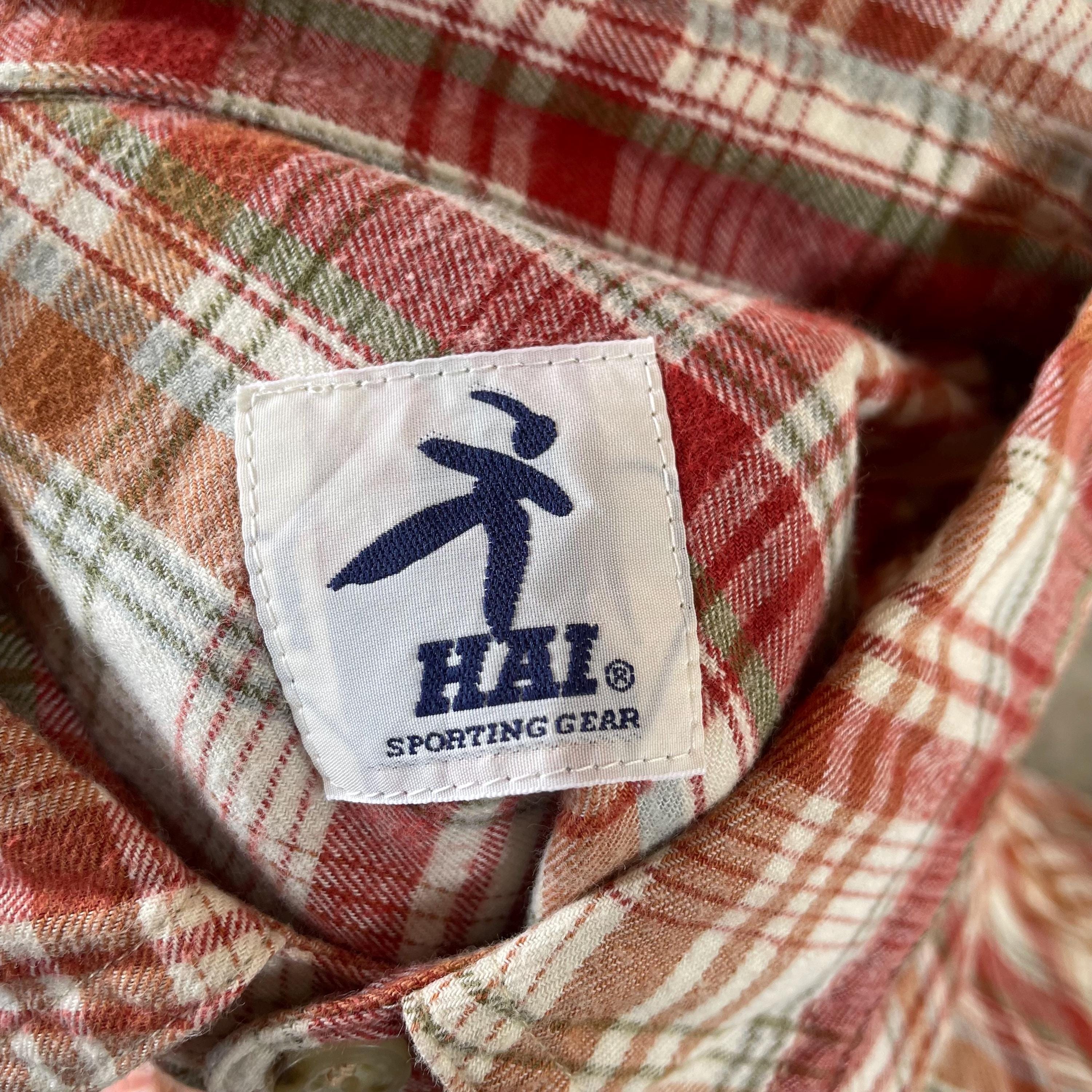 新品 Vintage Hai Plaid Checkerd Miyake Issey Gear Sporting トップス