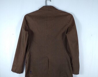 Giacca vintage Newbold Paul Smith con tre tasche marrone