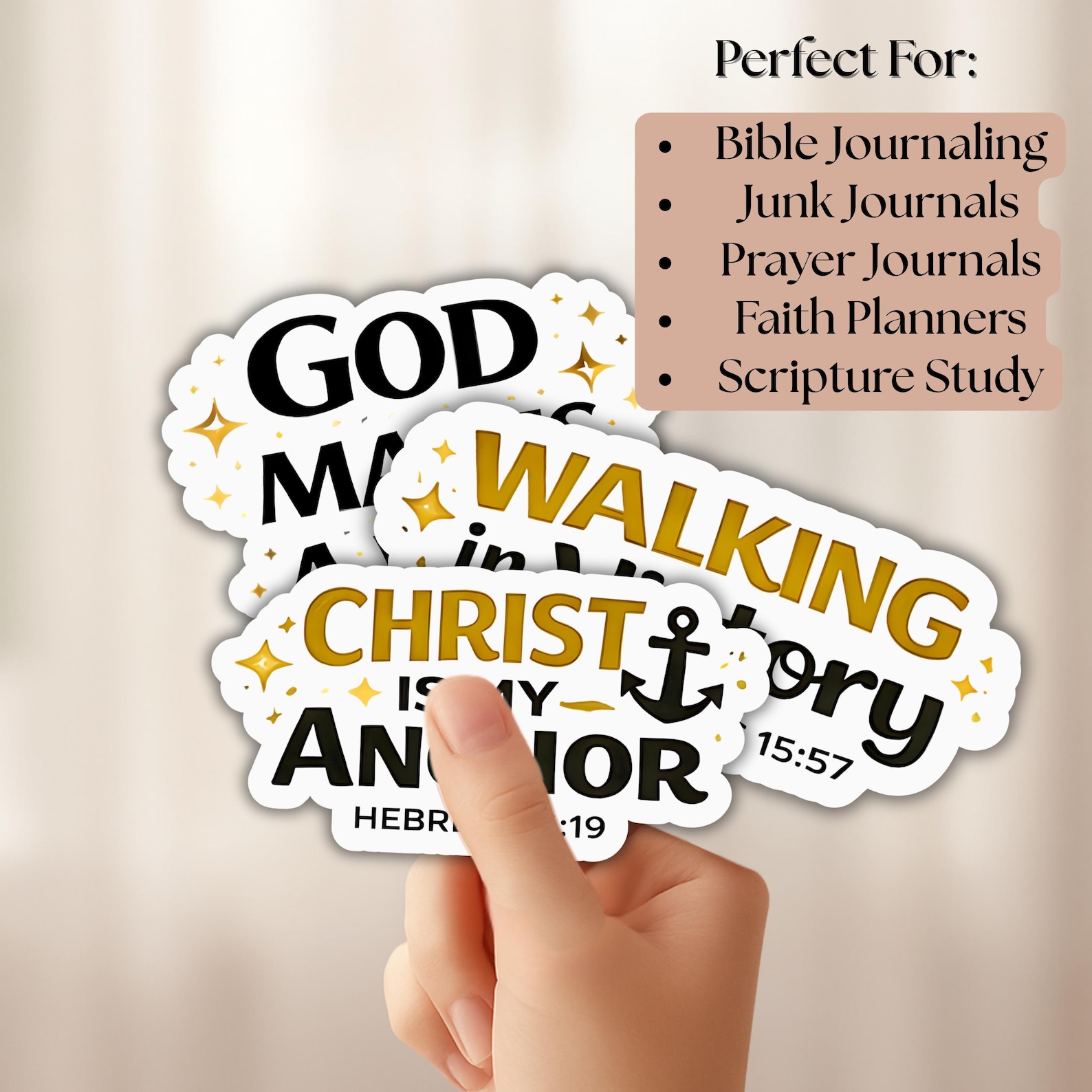 Scripture Word Transparent Christian Photo Booth Word Props Set Scripture Phrases Transparent PNG ...