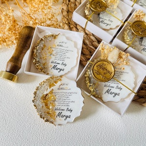 Personalized Ayatul Kursi Epoxy Magnet Favor,Ayatul Kursi Gift,Aqiqah Favor,Islamic Baby Favor,Ameen Favor,Islamic Baby Shower Party Favors