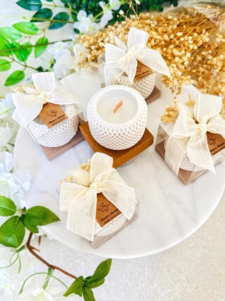 Con Nome E Data - Cerchio Floreale, 25x8 Cm - Regalo Sposi