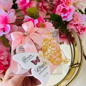 Personalized Quinceañera Favor, Butterfly Magnet Favors, Sweet 16 Birthday Gifts, Quince Magnet, Mis Anos, Mis Quince Magnet Favors