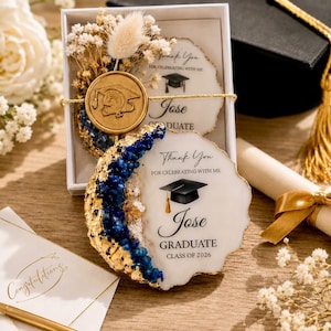 Imán de recuerdo de graduación personalizado, regalo de recuerdo de la clase de 2026