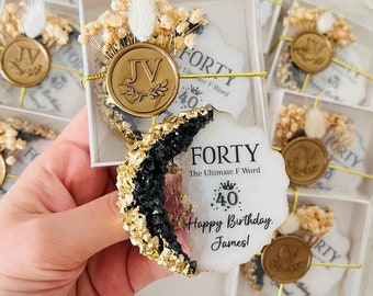 Personalisierter Geburtstags-Party-Magnet Favor: Erwachsenen-Party-Feier-Andenken