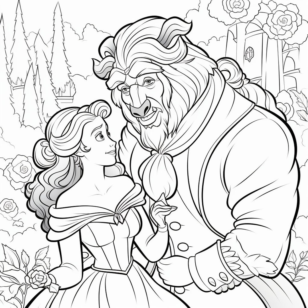 30 Easy Princess Coloring Pages for Kids Toddlers - Etsy