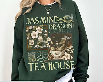 Comfort Colors Retro Jasmine Dragon Tea Shop Shirt, Uncle Iroh Shirt, Avatar Gift, Disneyland Princess Quotes Tee, Magic Kingdom Girl Trip