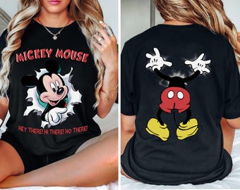 Vintage Mickey Mouse Comfort Colors Shirt, Disney Mickey 1928 Shirt, Hi There Mickey Shirt, Classic Mickey Sweater, Disneyworld Trip Shirt