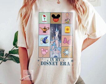 Camiseta "En mi época Disney", "Castillo Mágico de Disneyland", "Viaje familiar a Disney", "Vacaciones a juego en Disneyland", "Mickey y sus amigos"