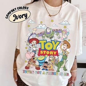 You've Got A Friend In Me Toy Story Shirt, Disney Pixar Shirt, Toy Story Party Shirt, Disneyworld Toy Story Tee, Disney Family Matching Tee image 1