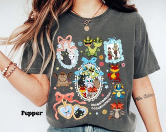 Comfort Colors Disney How to Train Your Dragon Coquette Bow Shirt, Disney Family Trip Shirt, Toothless Fury Shirt, Disneyland Matching Shirt