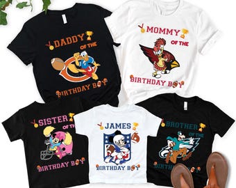 Personalized Football Team Inspired Mickey Mouse Sweatshirt Men Women Kids, ALL TEAMS AVAILABLE Football Matching Disney Shirts
