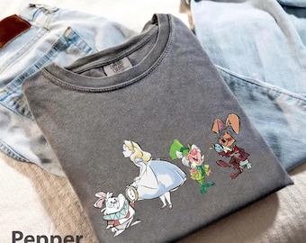Comfort Colors Alice In Wonderland T-Shirt, Disney Alice Shirt, Disneyland Vacation Tee, Princess Alice Sweater, Magic Kingdom Toodler Youth