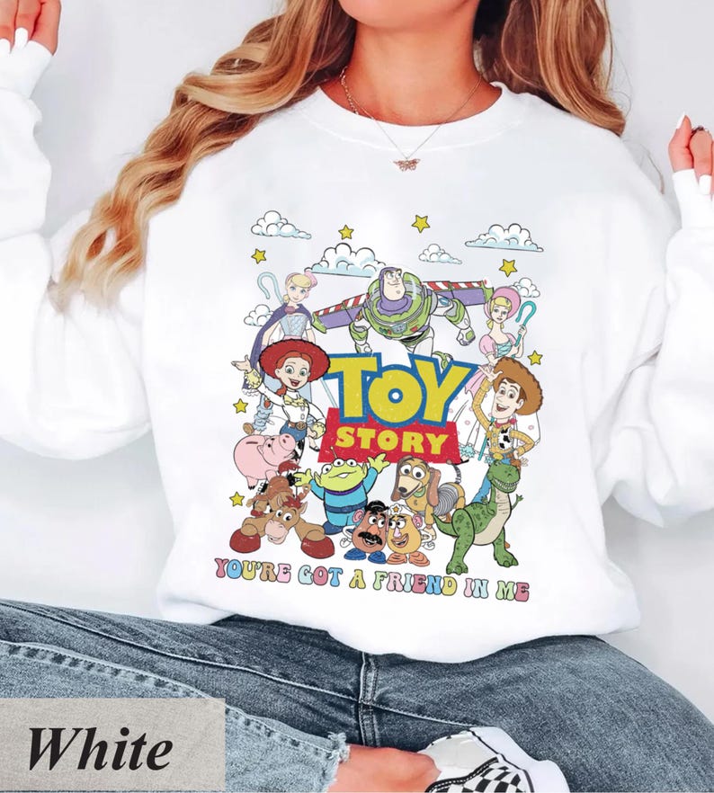 You've Got A Friend In Me Toy Story Shirt, Disney Pixar Shirt, Toy Story Party Shirt, Disneyworld Toy Story Tee, Disney Family Matching Tee image 3