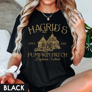 Vintage Hagrid's Pumpkin Patch Since 1980 Shirt, Highlands Scotland Shirt, Spooky Season Tee, Pumpkin Thanksgiving Sweater, Fall Pumpkin Tee