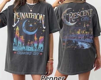 Vintage Lunathion Crescent City Shirt, Crescent City Fan Sweatshirt, Bookish Sweatshirt, Sarah J Maas Official Licensed Merch, Bookish Gift