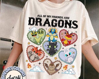 Comfort Colors Disney How to Train Your Dragon Shirt, Dragon Lover Disney Family Trip Shirt, Toothless Fury Shirt, Disneyland Matching Shirt