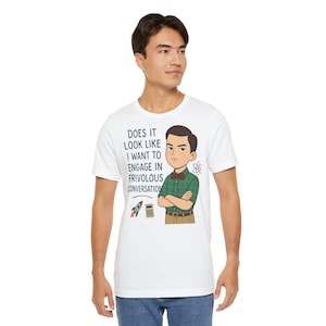 Funny Frivolous Conversation Tee | Young Sheldon Inspired Gift