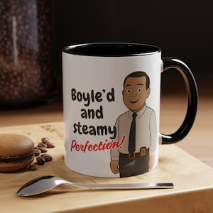 Charles Boyle Boyle&#39;d and Steamy Perfection Mug | Brooklyn Nine Nine Inspired Gift