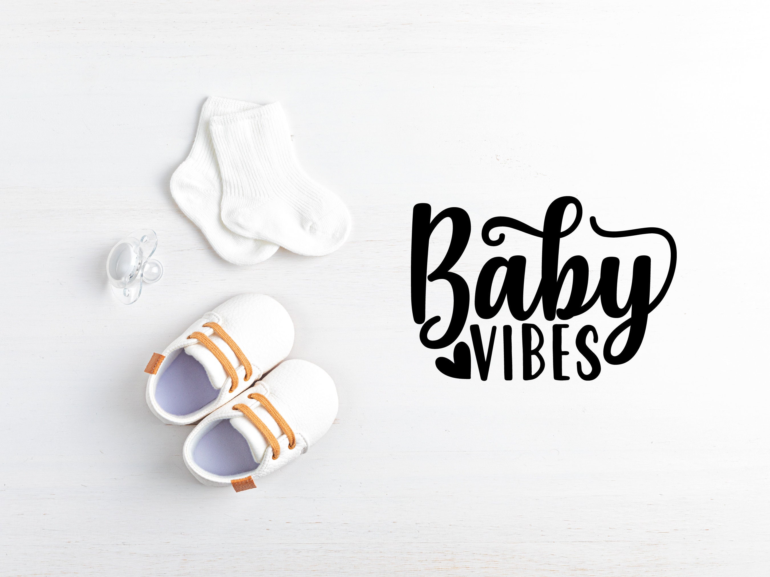 Baby Vibes Svg, Pngdxf Files for Cricut, Kids Svg for Cricut Etsy