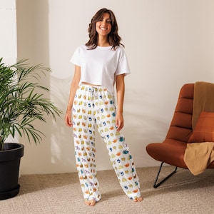Poke Atsume Mashup - Women’s pajama pants