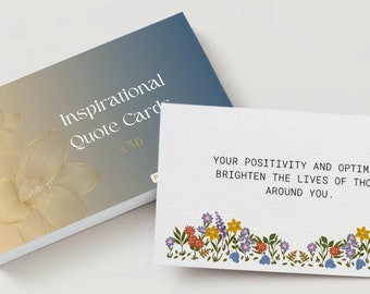 Inspirational quote cards for daily motivation mindfulness cards with inspirational messages with positive motivational cards