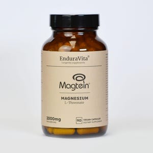 EnduraVita® Magnesium L-threonaat (Magtein®), 667 mg, 90 capsules | Laboratorium getest | Ondersteunt geheugen, focus & hersenfunctie