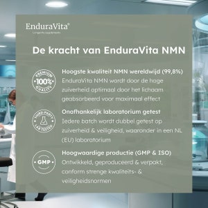 EnduraVita® Premium NMN-Kapseln 500 mg pro Portion 99,8 % Reinheit Laborgetestet NAD Booster Bild 5