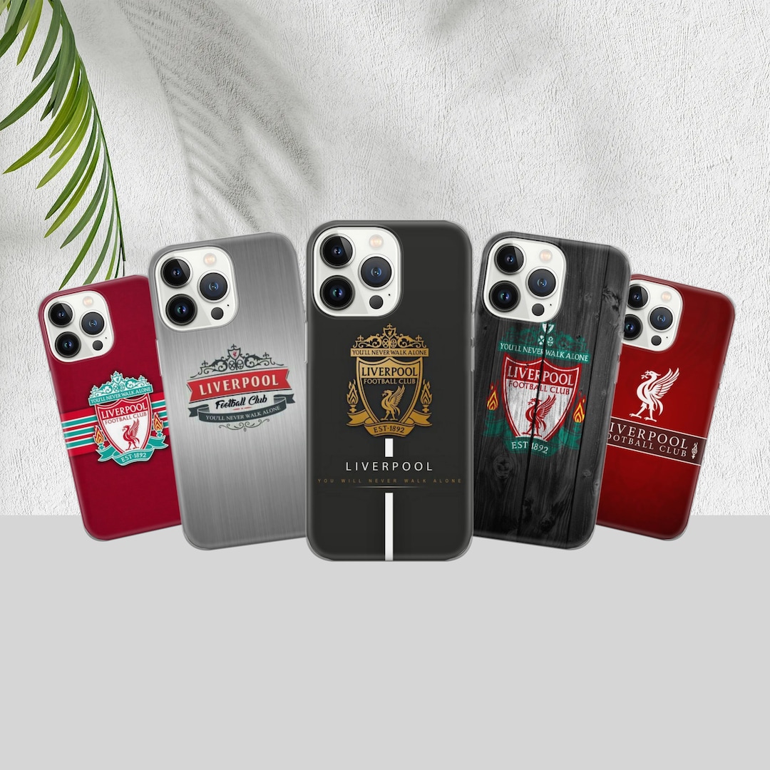 Liverpool Phone Case, Champions League England Cover for iPhone 15 14