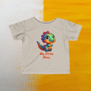 Cute Dino Infant Tee, Adorable Baby Shirt for Toddler, Perfect for Birthdays, Baby Showers, Playdates, and Everyday Wear, My Little Dino