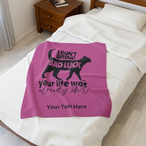 Velveteen Plush Blanket