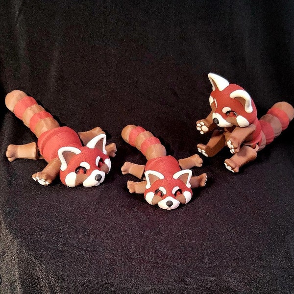 3d Printed Red Panda - Etsy