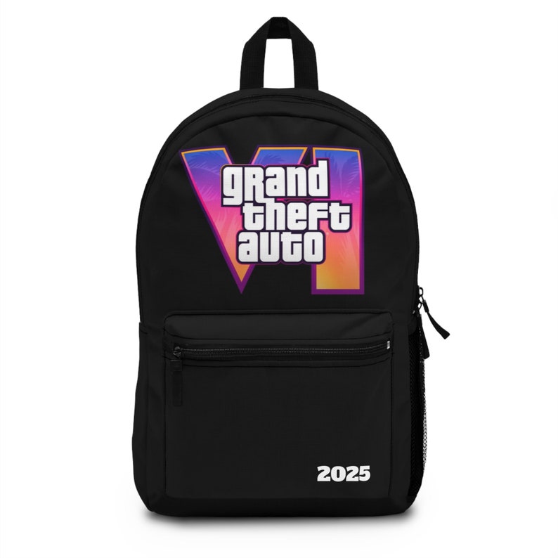 Grand Theft Auto VI 2025 Backpack GTA 6 Etsy Australia