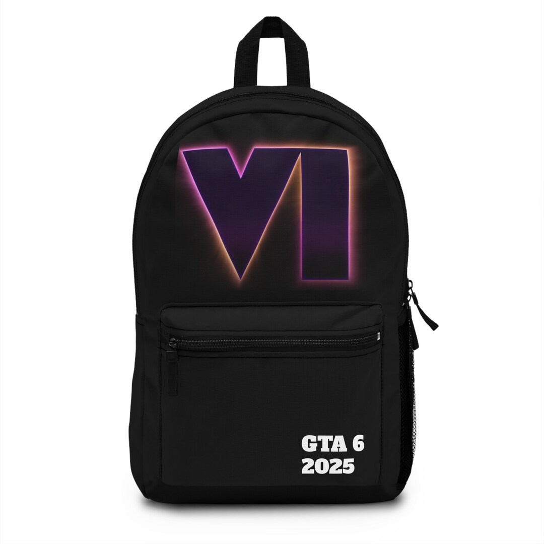 Grand Theft Auto VI Backpack, GTA 6 Etsy