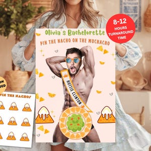 Final Fiesta Bachelorette Party Game Template Final Fiesta personalized decor sign Summer Bachelorette Printable Games Groom Face Decor sign