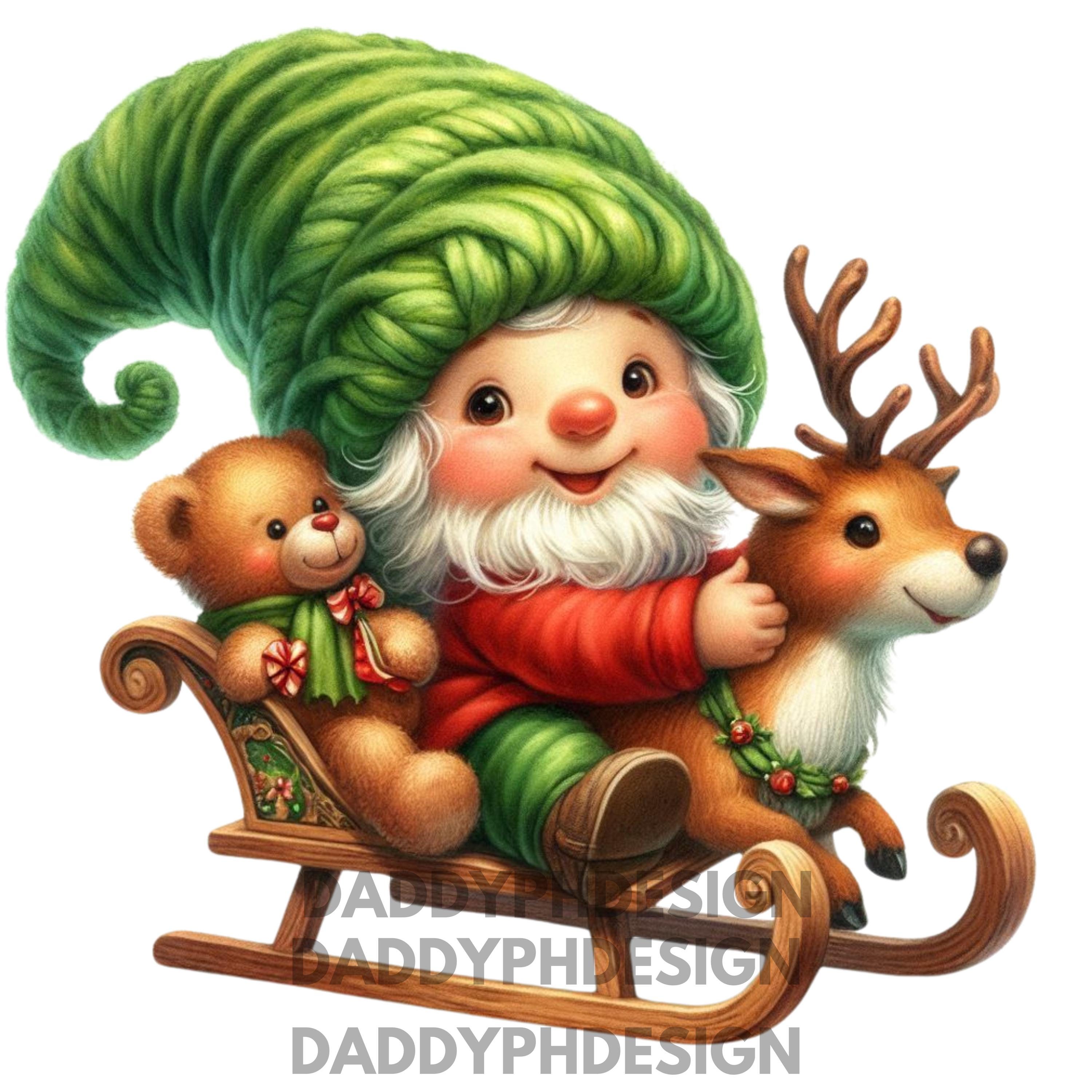 Santa Claus PNG Cute Santa Clipart Cute Santa Claus Reindeer Santa ...