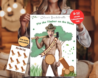 Camp Bachelorette Party Game Template Last trail before the veil personalized Groom face poster Camp Bach Editable Games Groom Face Decor