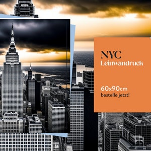 Canvas New York City by Night