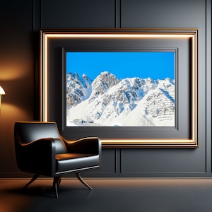 In winter, the Tyrolean Alps region Nordkette is a paradise for winter sports enthusiasts such as skiers, snowboarders, freeriders with a panoramic view of the valley