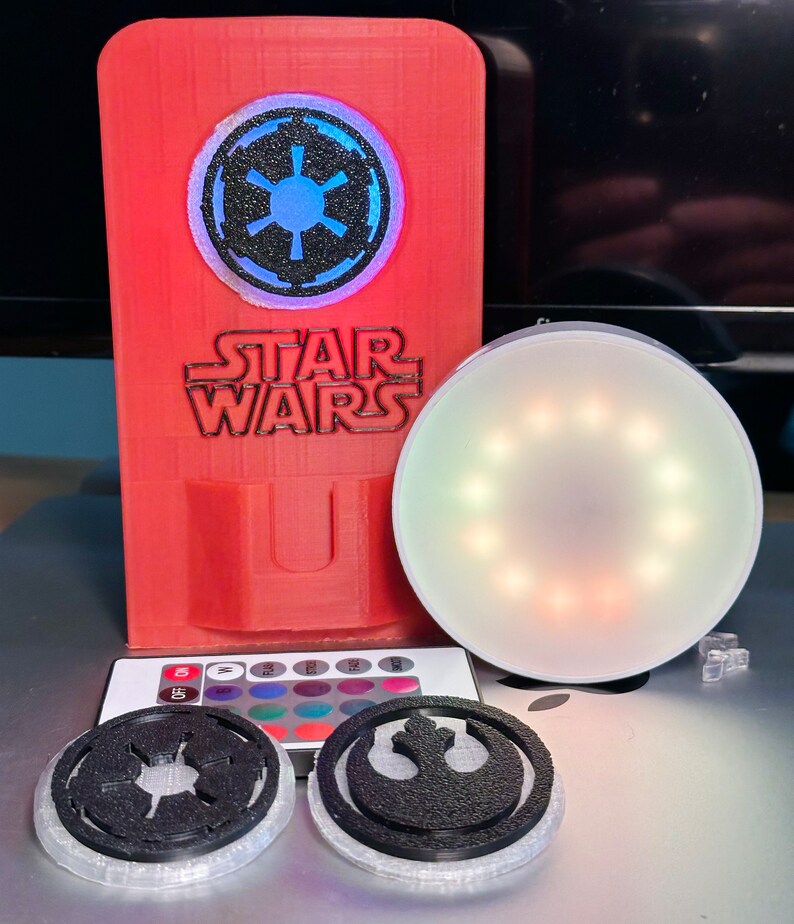 Backlight Vertical Lightsaber Holder Etsy