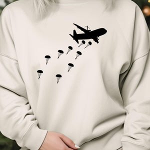 Paratrooper Army Airborne Parachute Jump Paratroops T-Shirt, Sweatshirt, Hoodie, Tote Bag - 247916