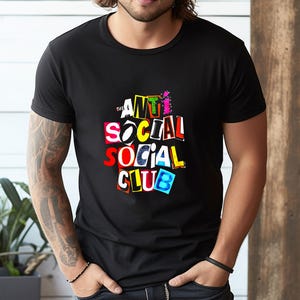Anti Social Club, Anti Clubs, Social T-Shirt, Sweatshirt, Hoodie, Tote Bag - 248275